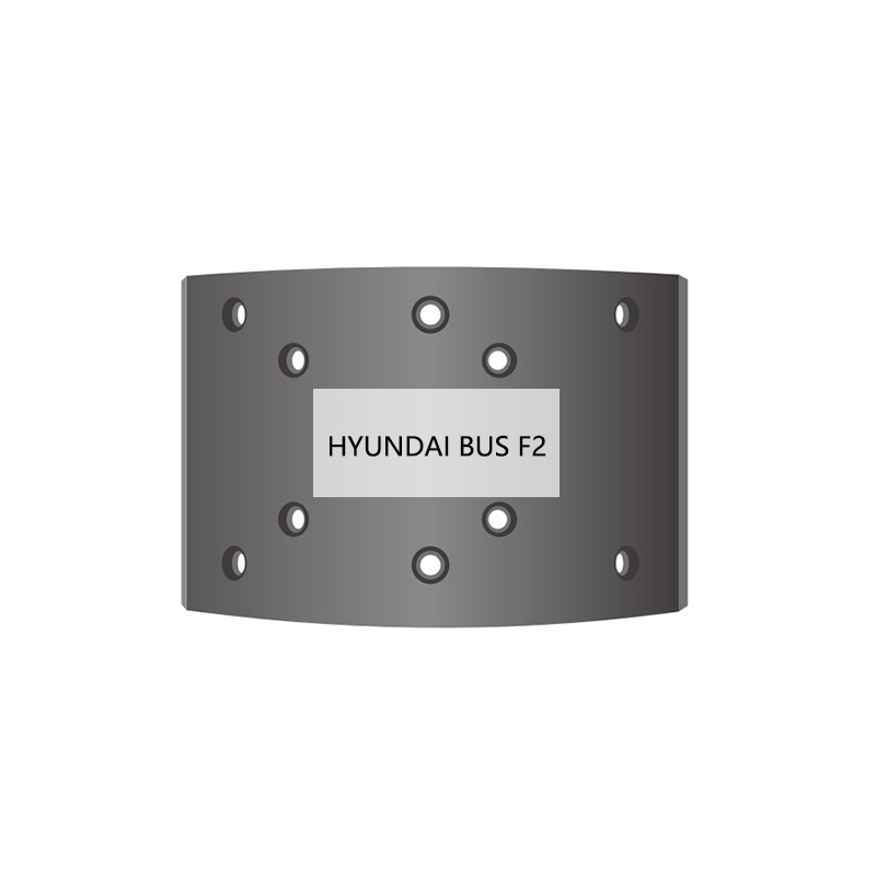 ノンアスベストブレーキライニング HYUNDAI BUS F2